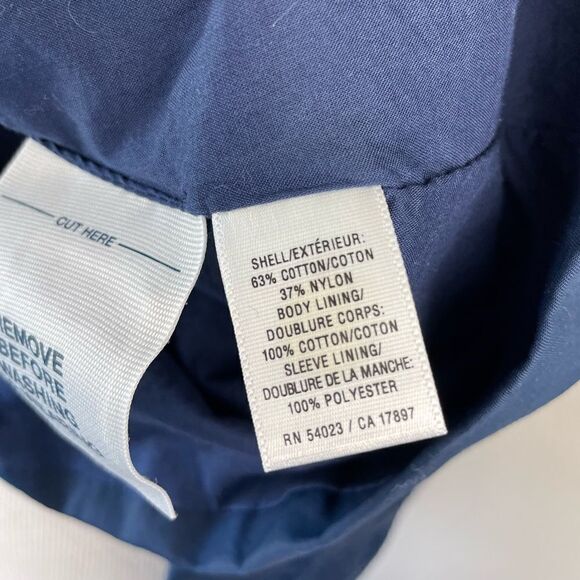 Old Navy Blue Full Zip Jacket Size L EUC - Picture 7 of 7